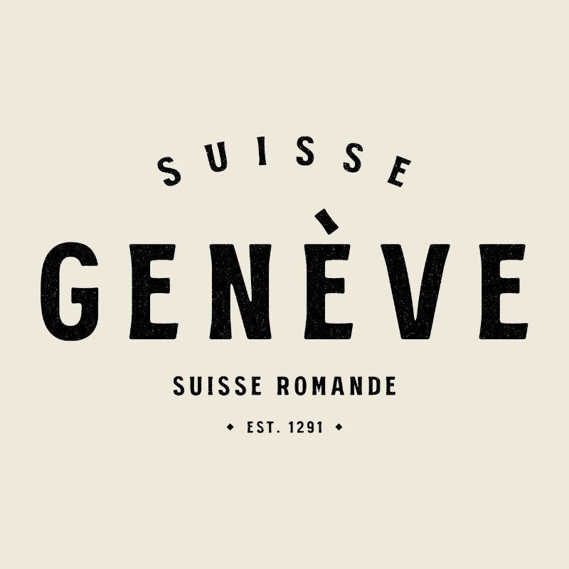 Genève Suisse Romande – Vintage Switzerland Design