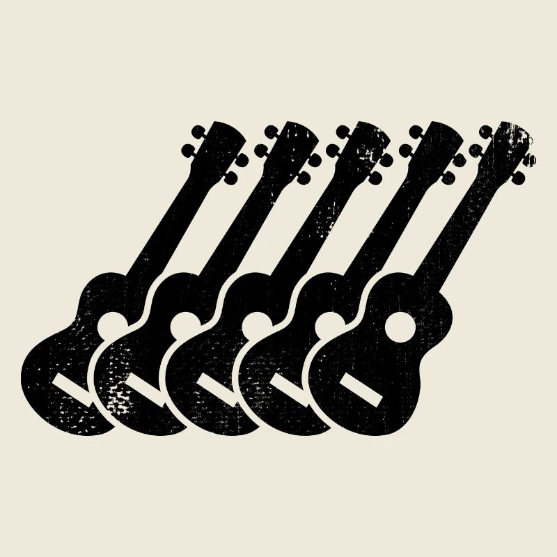 Ukulele Zeichnung