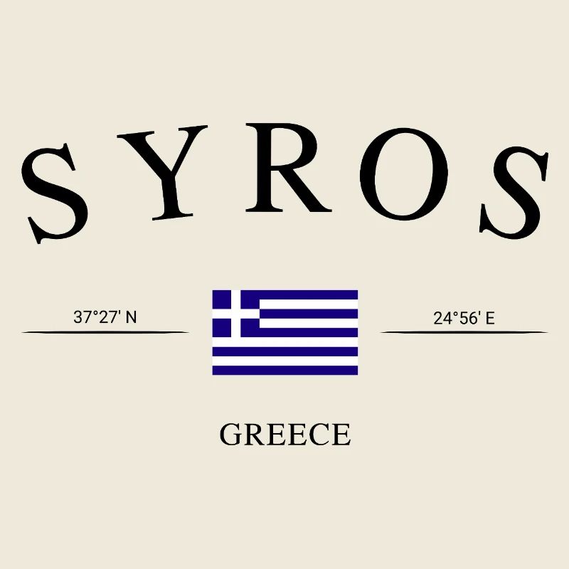 Syros, Grèce – Souvenirs et cadeaux de vacances