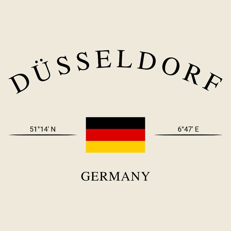 Düsseldorf, Allemagne, Souvenir et cadeau de vacances