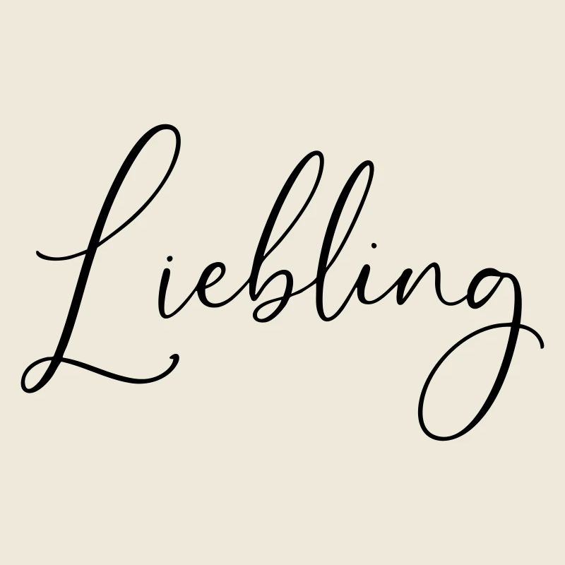 Darling / Conception d’écriture manuscrite