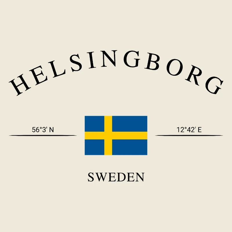 Helsingborg, Suède – Souvenir et cadeau des Fêtes
