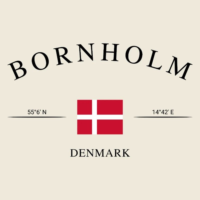 Bornholm Dänemark – Urlaub Souvenir & Geschenk
