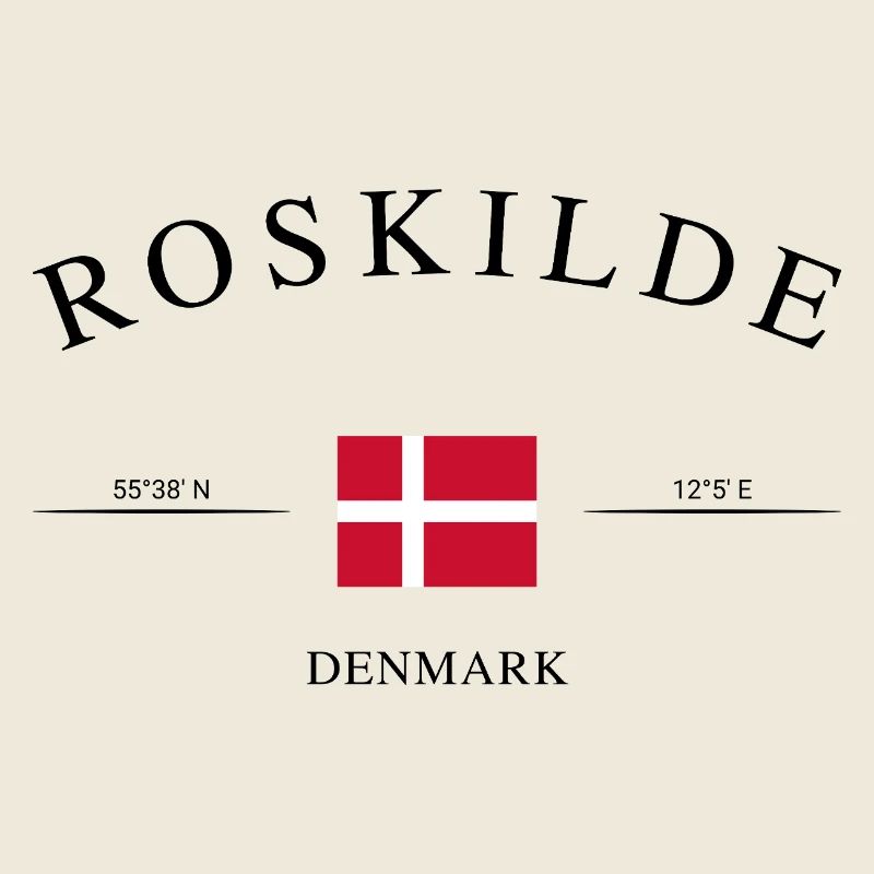 Roskilde, Danemark – Souvenir et cadeau de Noël