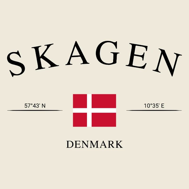 Skagen Dänemark – Urlaub Souvenir & Geschenk