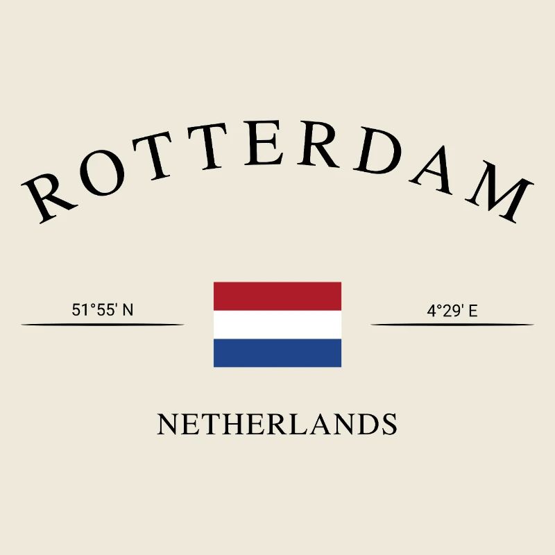 Rotterdam, Pays-Bas – Souvenir et cadeau de vacances