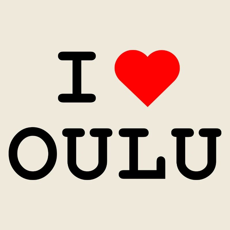 Ich liebe Oulu - I love Oulu