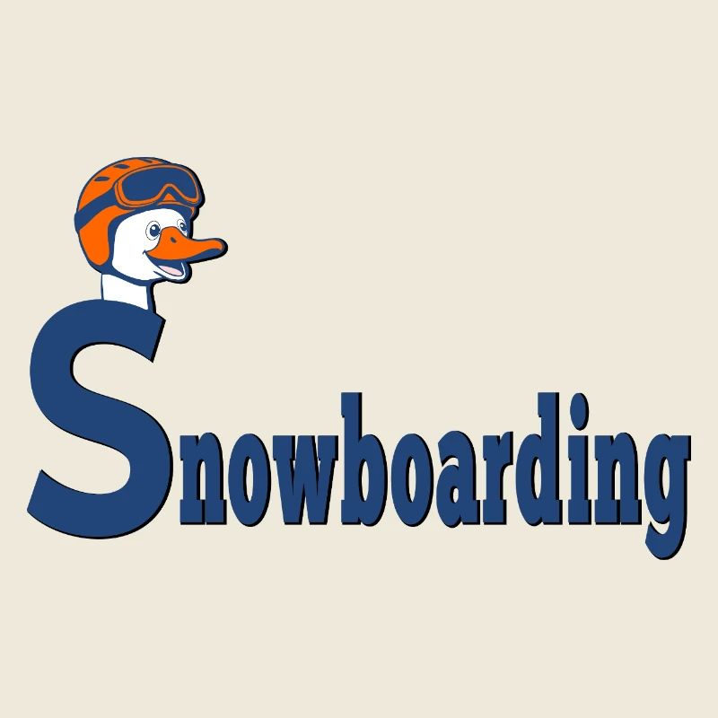 Snowboard Goose