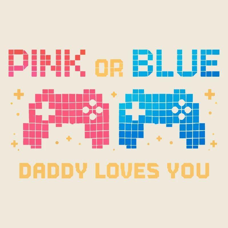 Contrôleur de pixels rose ou bleu
