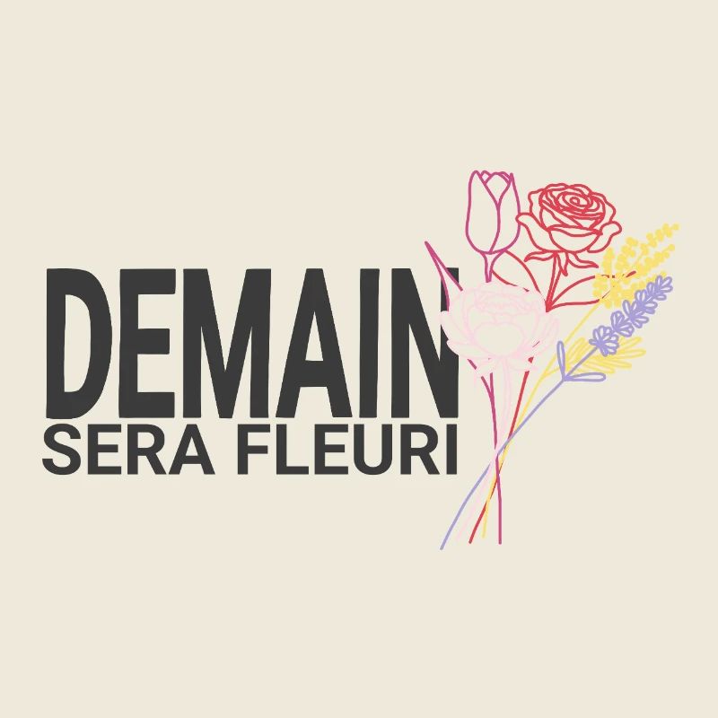 Morgen wird es blumig sein – Blumenlinie