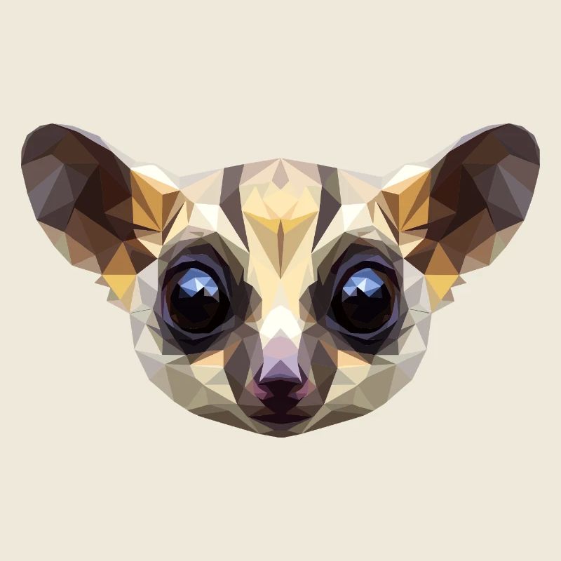 Galago Buisson Bébé Singe Galagos Singe Mignon Galago