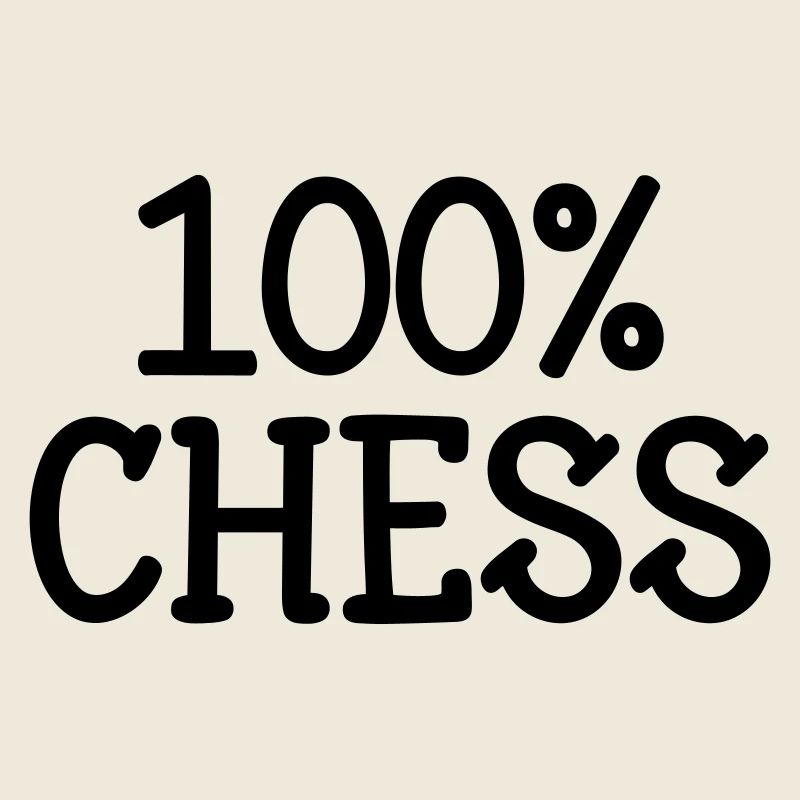100% Schach: Springerstrategiemuster und schwarzer Läufer