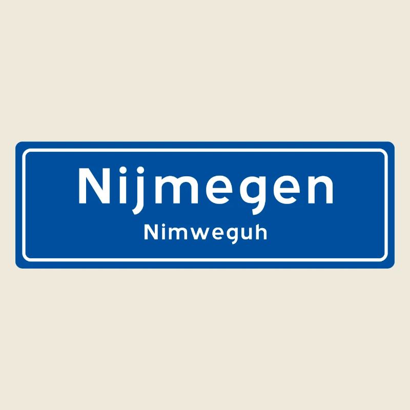 Nijmegen place name sign