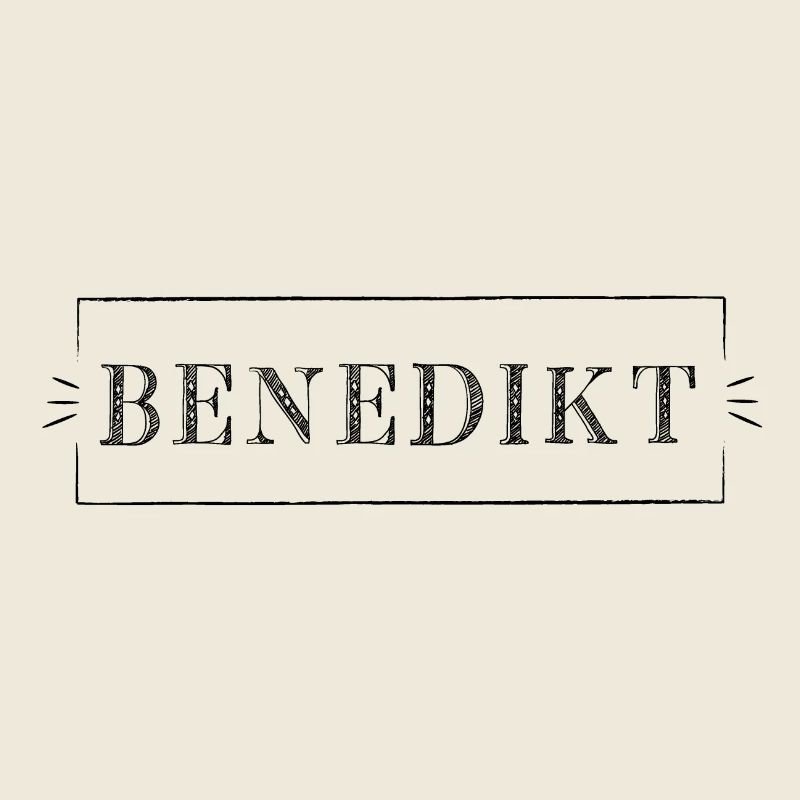 BENEDIKT in Rahmen