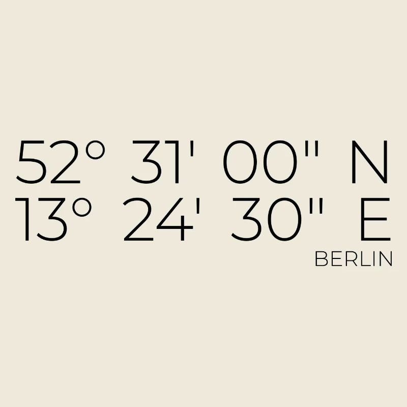 Coordonnées Berlin