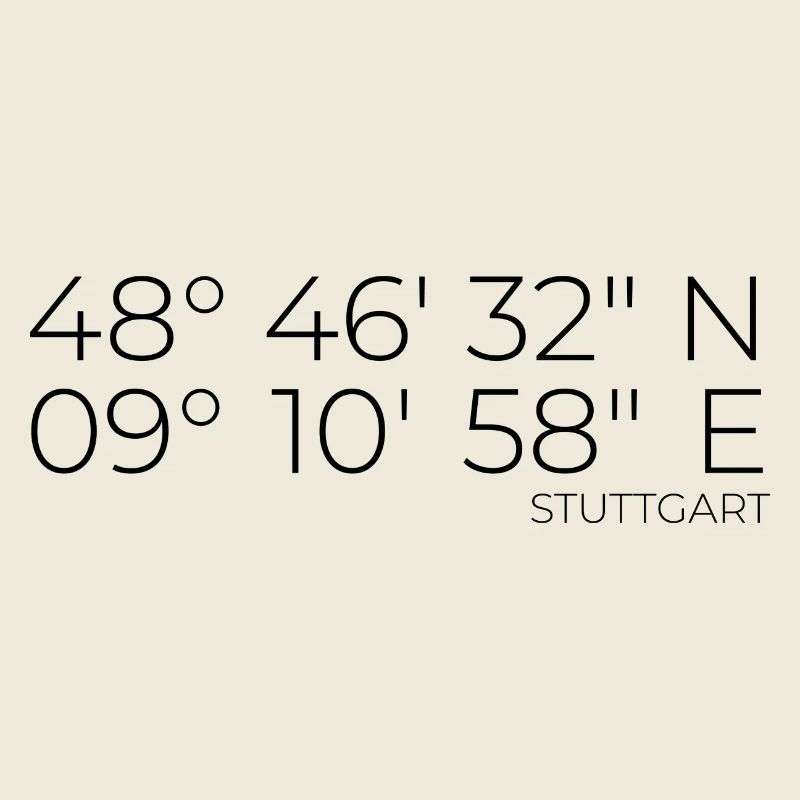 coordonnées Stuttgart