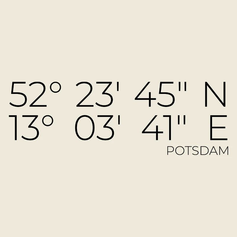Coordonnées Potsdam
