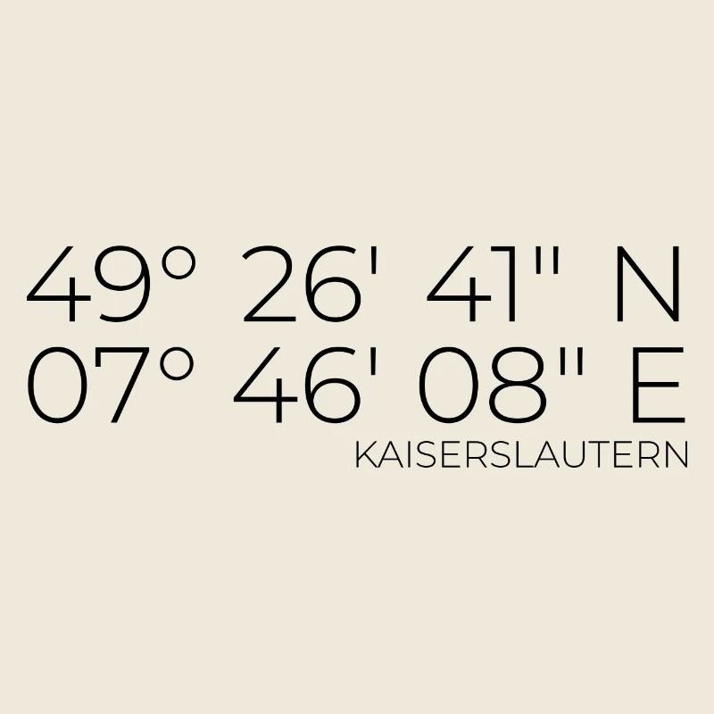coordinates Kaiserslautern