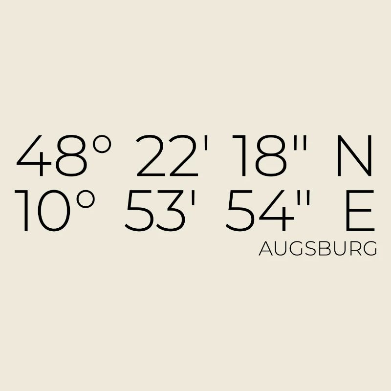 Coordonnées Augsbourg
