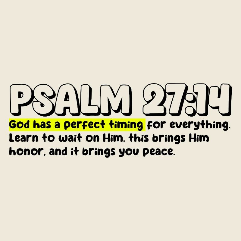 Psalm 27:14 | Bibelzitat