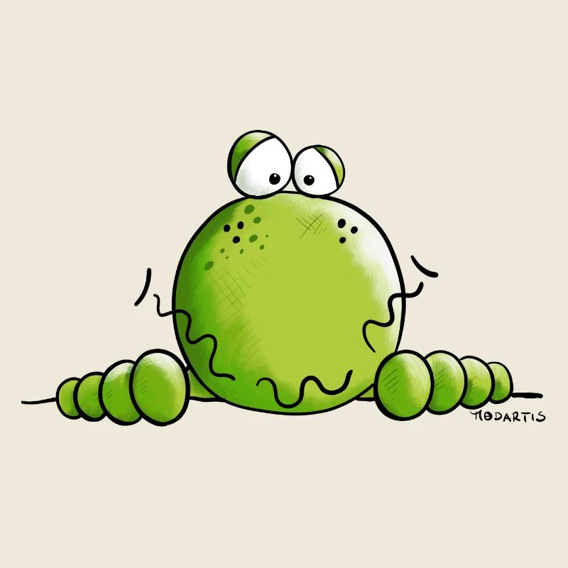 Neugieriger Frosch