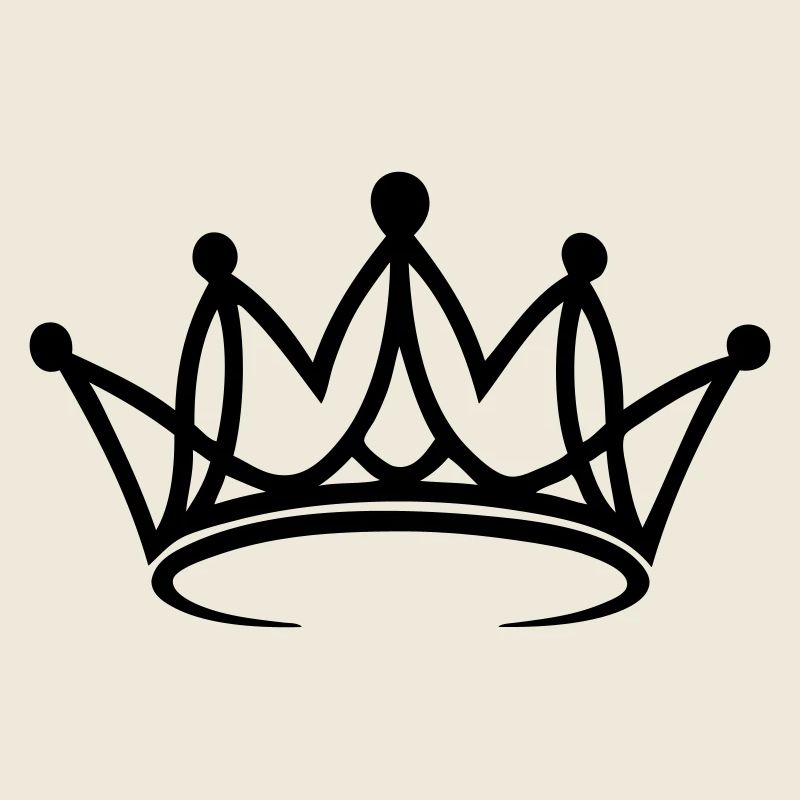 Couronne, élégante, personnalisable