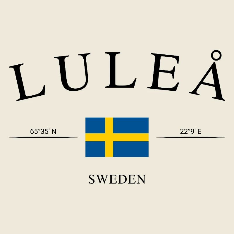 Luleå Schweden – Urlaub Souvenir & Geschenk