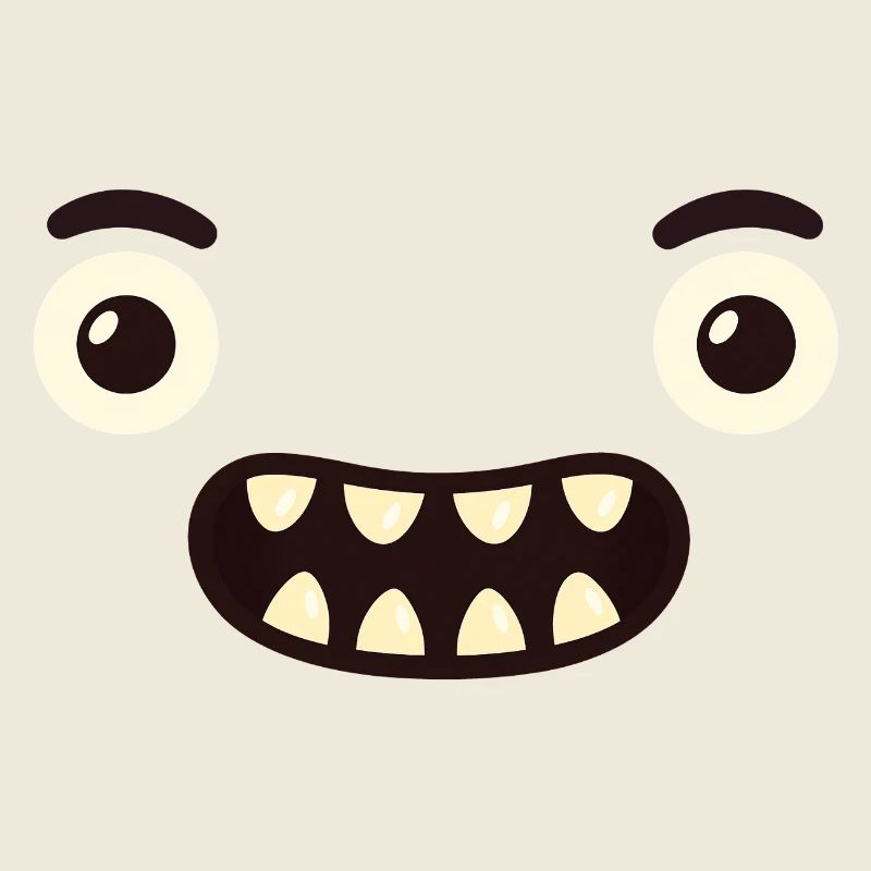 Monster Gesicht