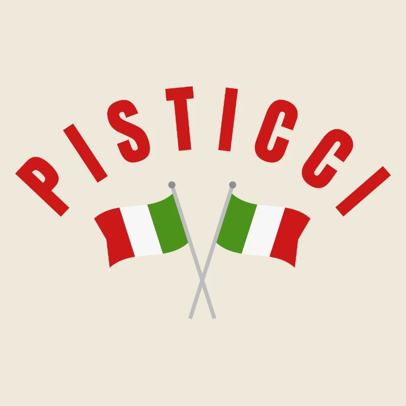 Pisticci Italienische Flaggen
