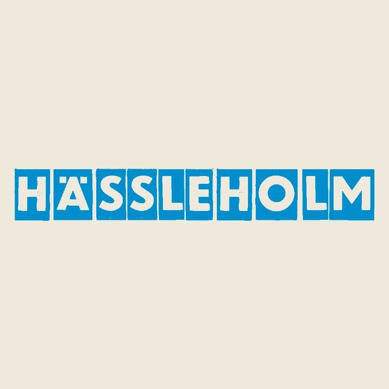 Hässleholm Neon Blocks