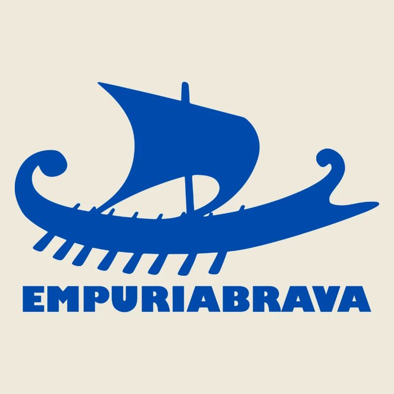 Ship Empuriabrava Font Blue
