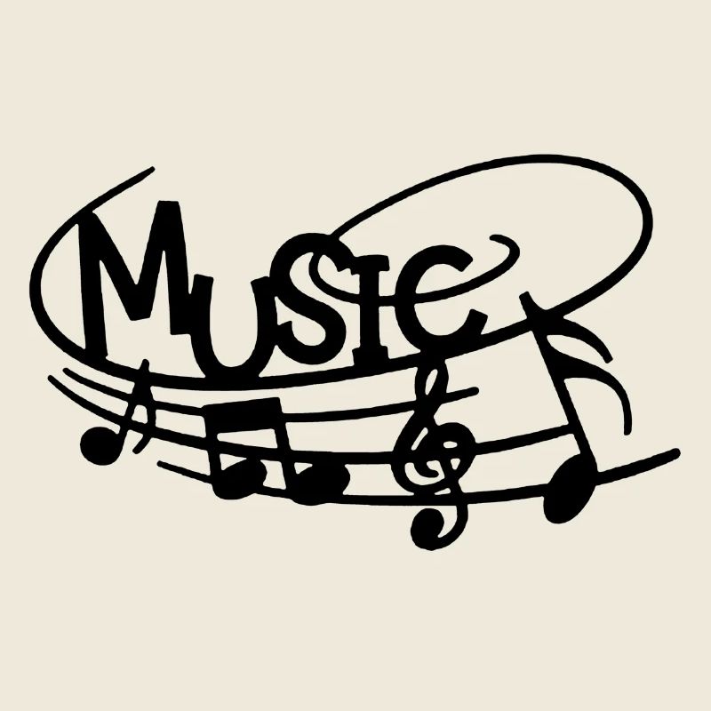 la musique dans la peau (noir)
