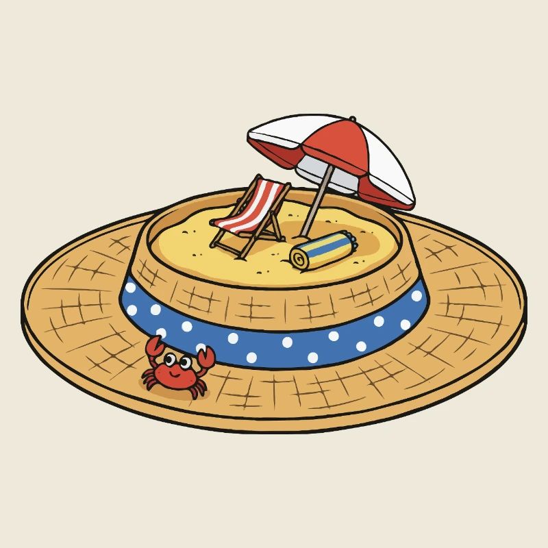 Straw Hat Beach Island