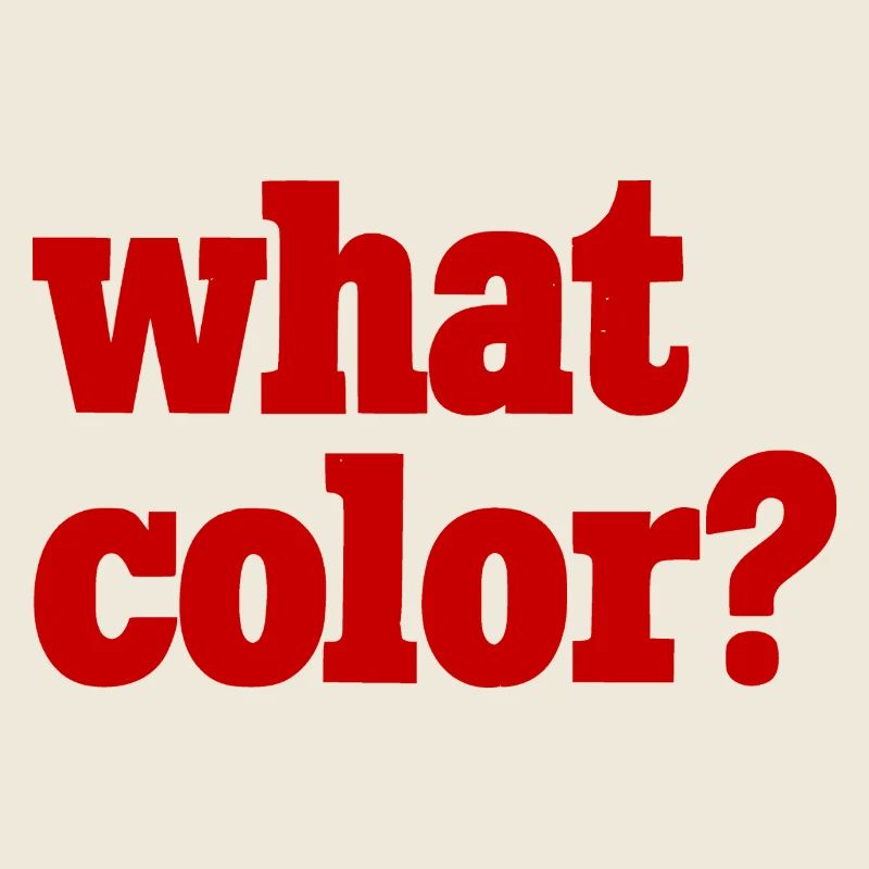 What Color - Red 2