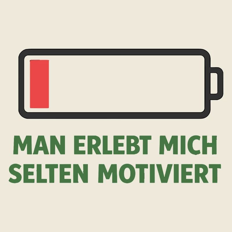 Batterie leer Motivation rar