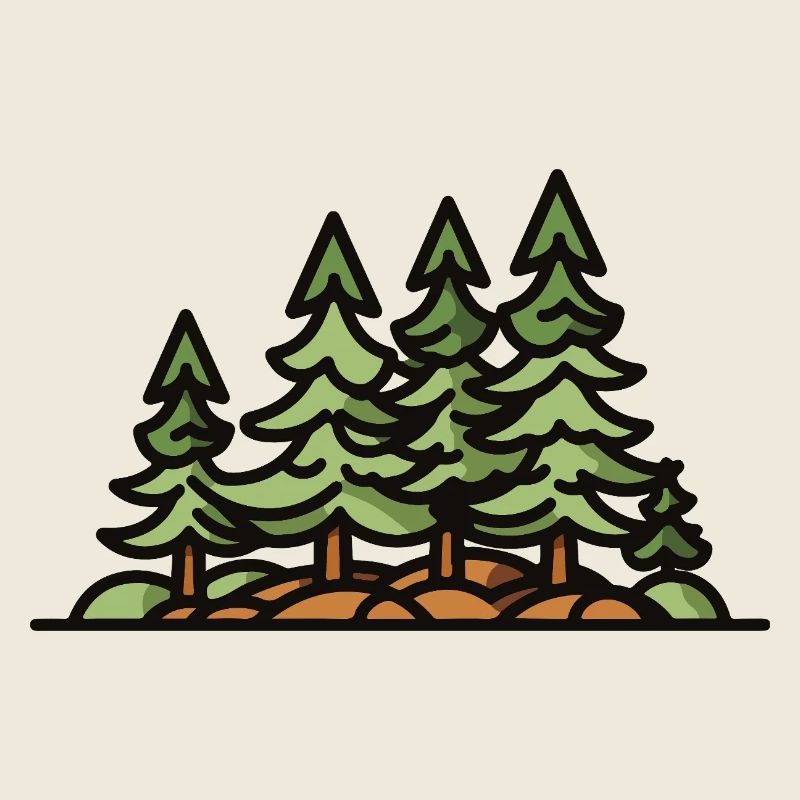 Wald Bäume