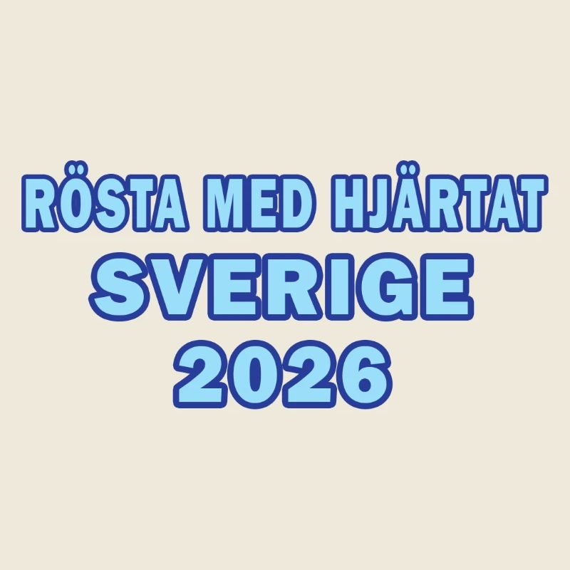 Stimmen Sie mit dem Herzen ab Schweden 2026