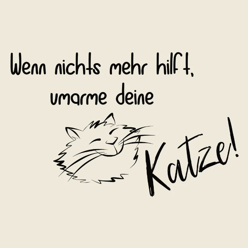 Wenn nichts mehr hilft, umarme deine Katze