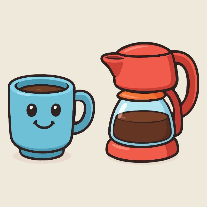 Tasse à café Cafetière