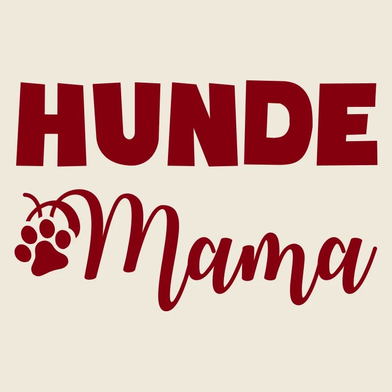 Chien Maman Empreinte de patte