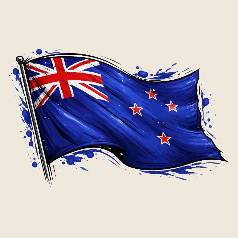 Neuseeland Fahne