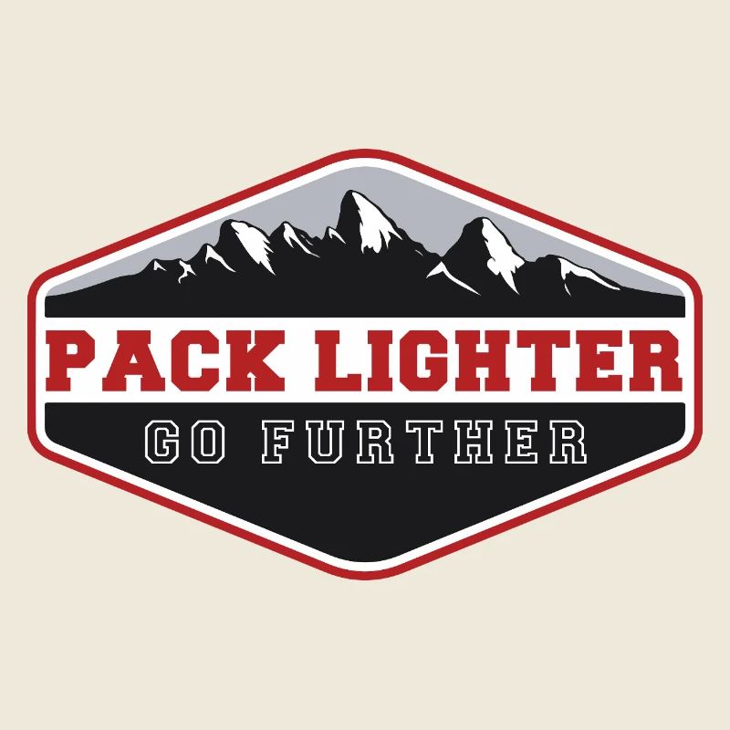 Pack leichter, geh weiter