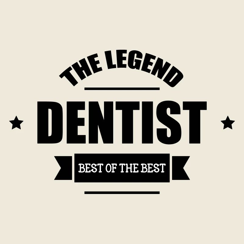 The Legend Dentist Typographic