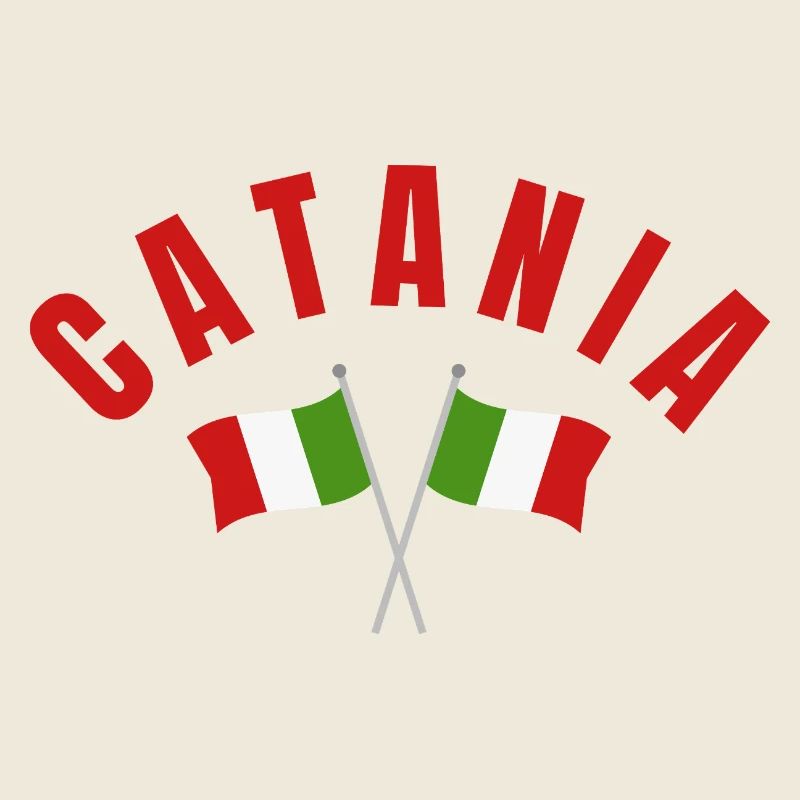 Catania Italian Flags 