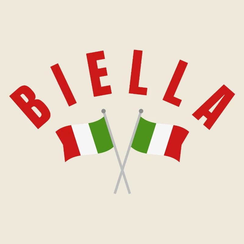 Biella Italian Flags