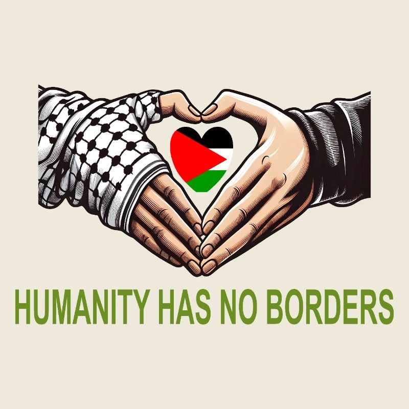 L’humanité n’a pas de frontières - Solidarité avec la Palestine