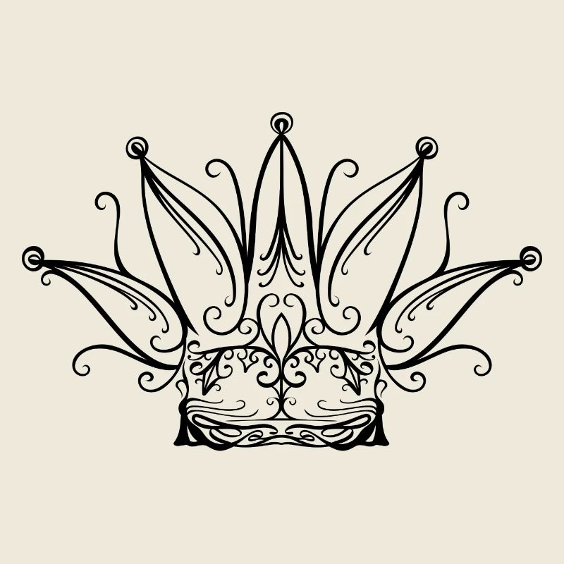 Couronne de carnaval de carnaval de Fool’s Cap
