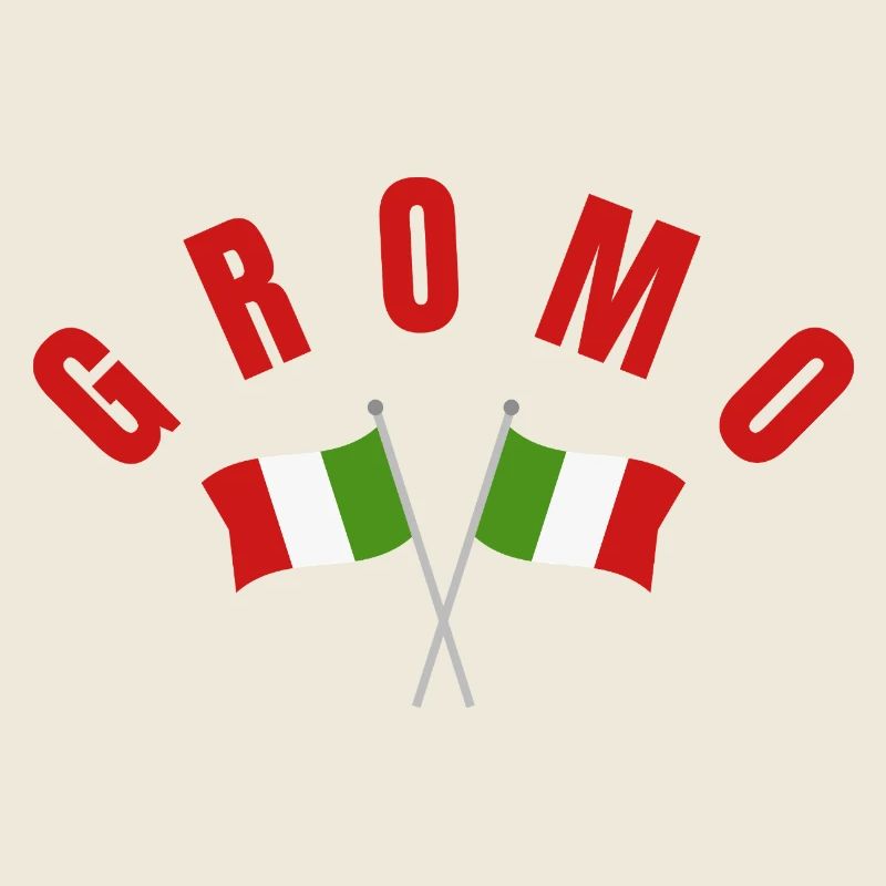 Gromo Crossed Italian Flags 