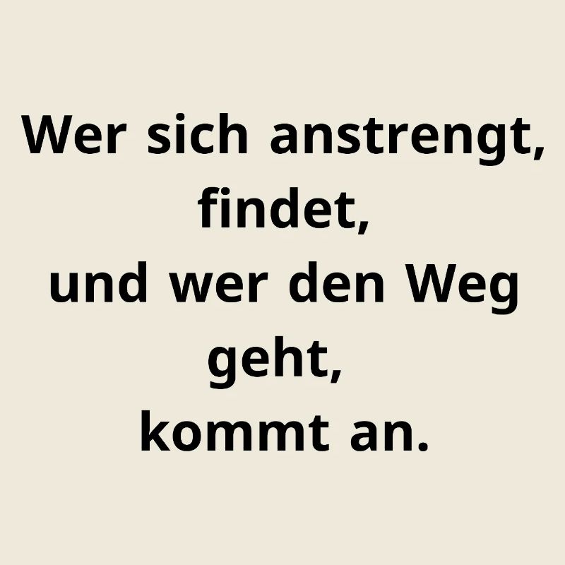 Erfolg & Fleiß: Wer sucht, der findet