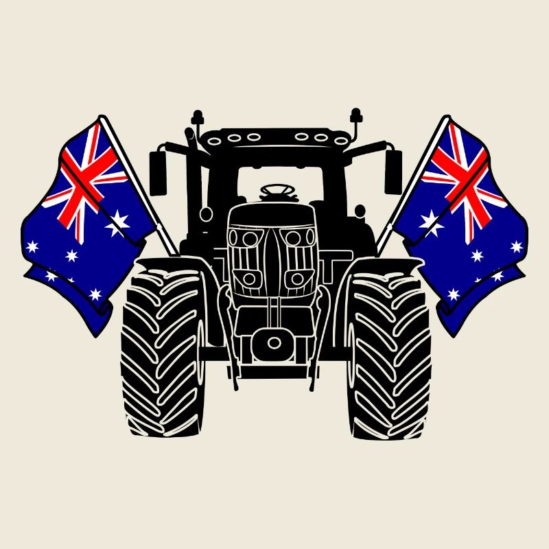 Tractor two flags Australia